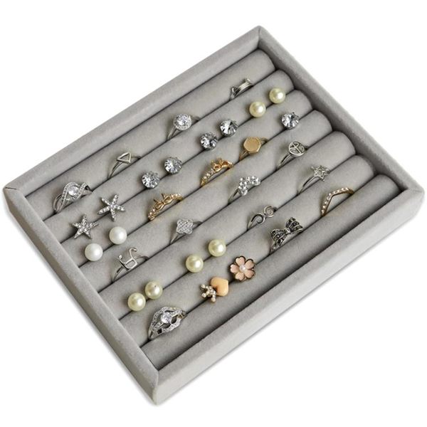 耳環收納盒 首飾盒muji珠寶首飾收納盒耳環耳釘戒指項鏈小飾品收拾盒托盤