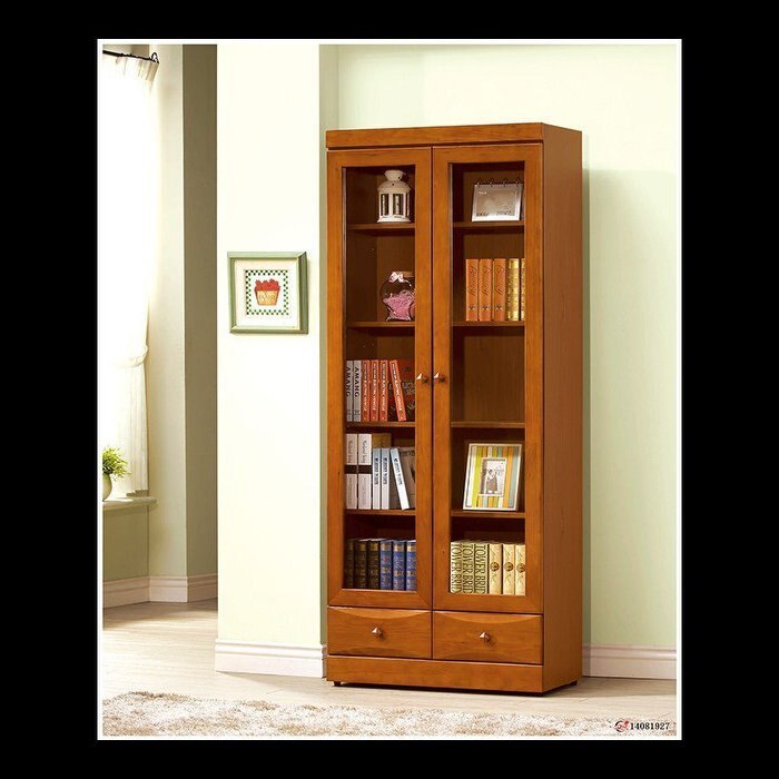 【石川家居】YU-333-4(F03-20) 樟木2.7尺下抽書櫥 (不含其他商品) 台北到高雄滿三千搭配車趟免運