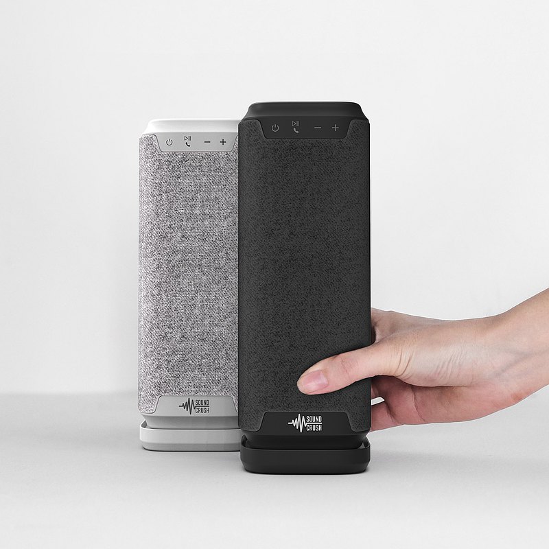 MILCH藍牙喇叭 360° EXTRA BASS﹑超乎想像 MILCH無線喇叭擁有DSP技術，並高達20W XBASS，配以360° 音效，全面地體驗超凡音質。榮獲IPX7防水評級，專為戶外或浴室而