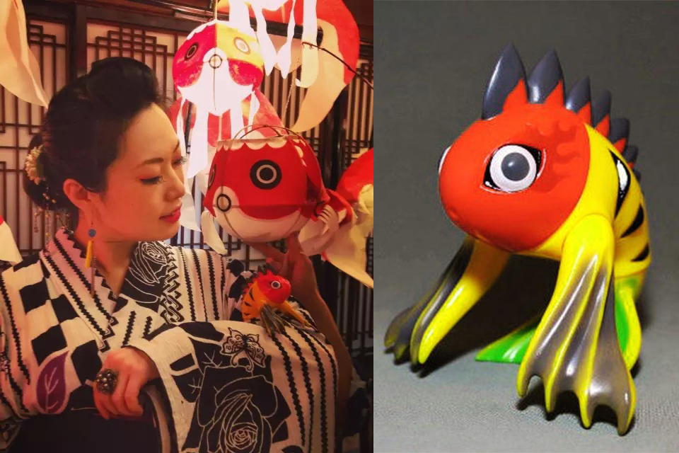 鄉土玩具變身 犬張子進擊絵卷首場台灣個展開跑 Line購物