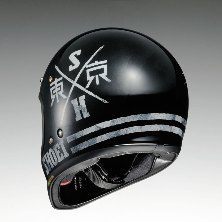 フレア模様　ジェットヘルメット フレアパターンと東京×SH！ 生産個数限定のSHOEI「EX-ZERO