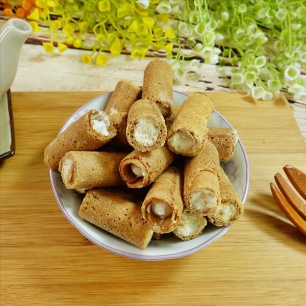 奶油捲心餅乾 500g【2019040920028】(古早味)