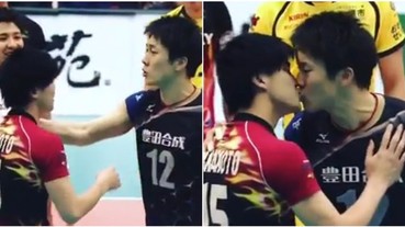 腐女直接高潮！日排球全明星賽爆衝突 竟以「一個吻」神化解？