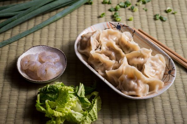 OH霸手工大水餃－選用高山山東大白菜豬肉鮮蝦水餃