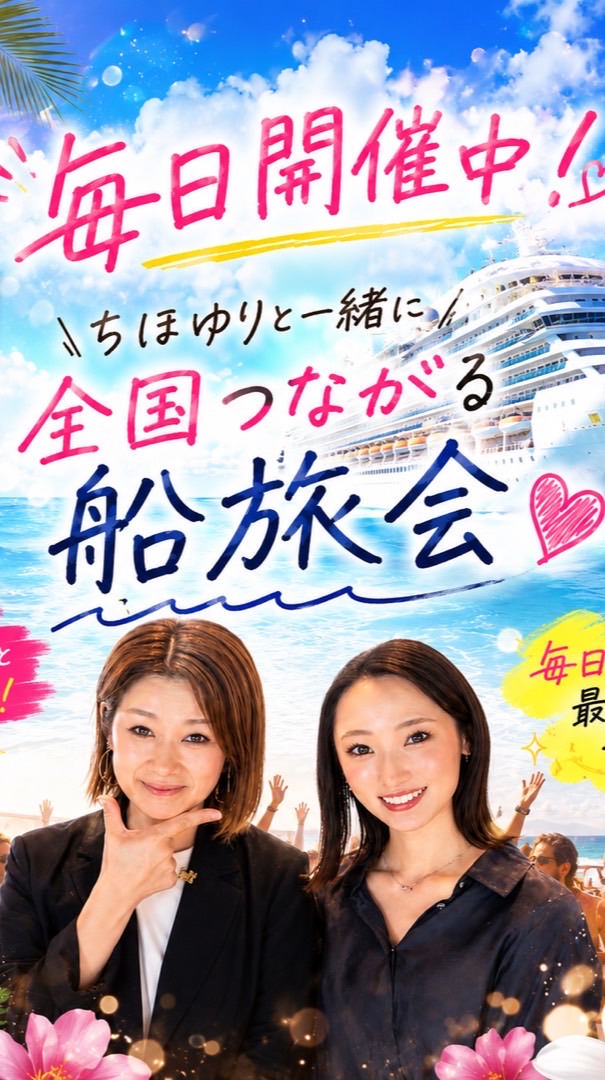 ちほゆり｜全国つながる船旅会🚢🌴