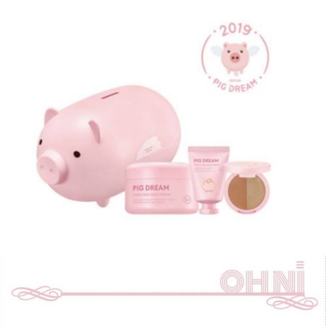 MISSHA 限定版 小豬存錢筒 組合 OH NI.姐姐