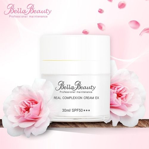 Bella Beauty 貝拉美人 玫瑰水漾美白防曬素顏霜 SPF50 30ml【新高橋藥妝】