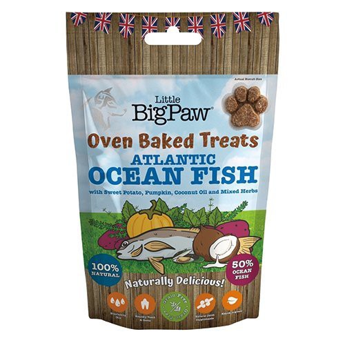 英皇饗宴《鄉村鮮魚潔牙餅》130g 貓糧 低敏配方『WANG』