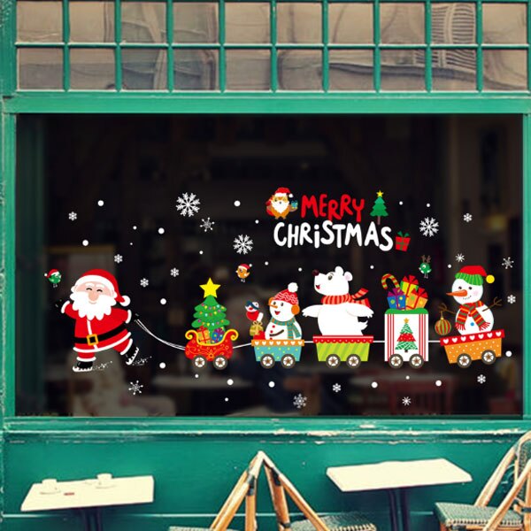 LOXIN 創意無痕壁貼 聖誕老人車隊 聖誕節裝飾 DIY組合壁貼 牆貼 背景貼 壁貼紙 【SF1699】。人氣店家Loxin 居家收納精品的家飾佈置、現代摩登時尚壁貼有最棒的商品。快到日本NO.1的