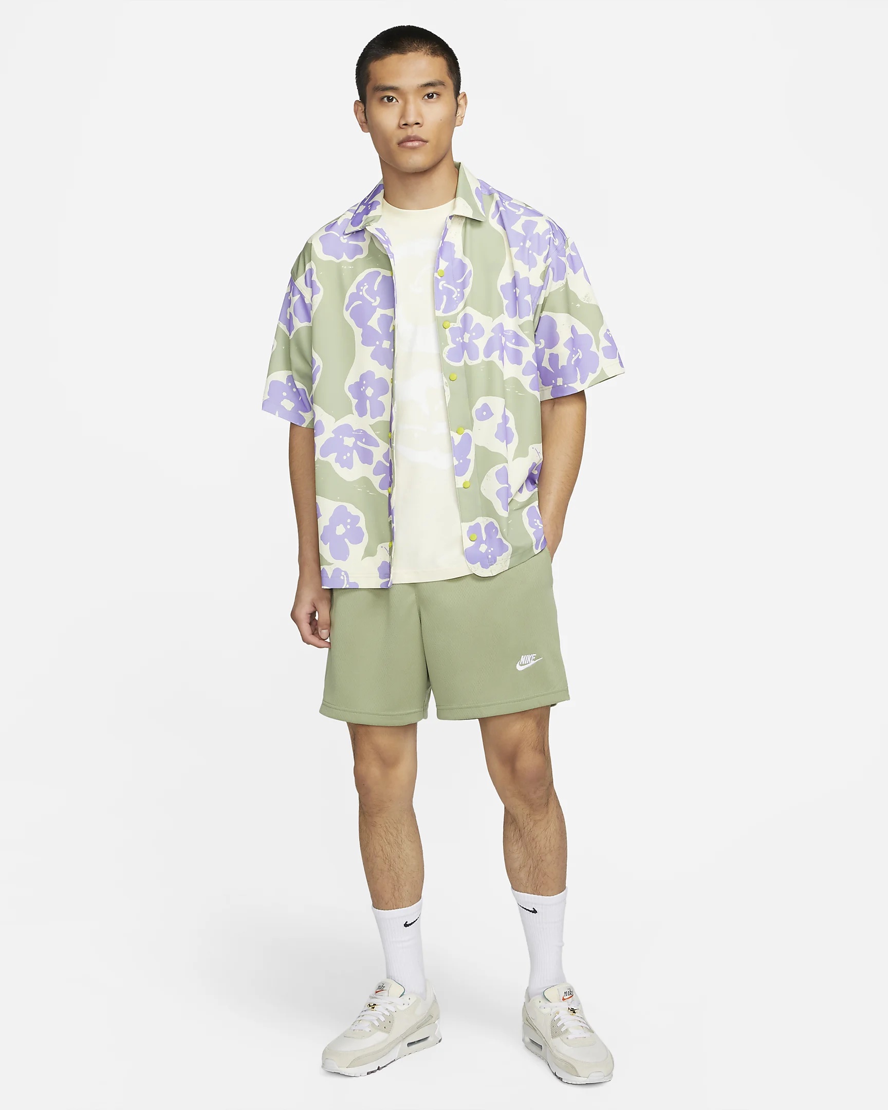 Nike Naomi Osaka短袖排扣上衣