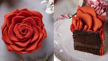 情人節選顆「熱情紅玫瑰蛋糕」浪漫過節！BAC最新限量「玫你不可」生巧克力蛋糕太夢幻～簡直像是藝術品
