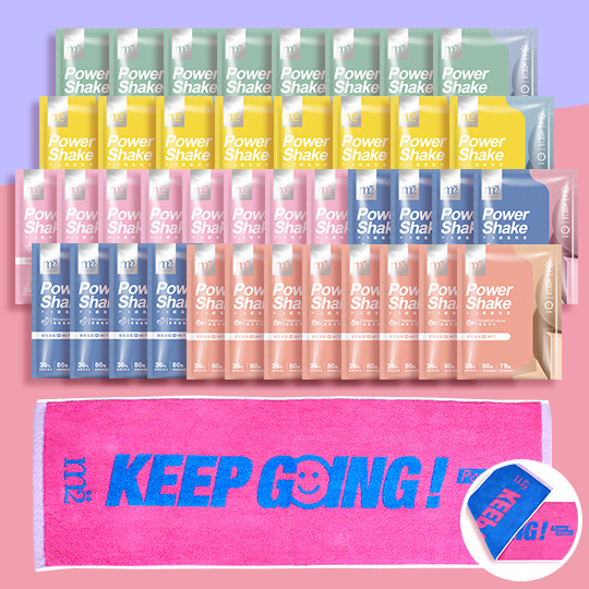 商品組合超能奶昔-草莓優格 8包x 1盒超能奶昔-榛果可可 8包x 1盒超能奶昔-水蜜桃鮮果 8包x 1盒超能奶昔-太妃奶茶 8包x 1盒超能奶昔-抹茶拿鐵 8包x 1盒贈-限量純棉運動毛巾x1 （3