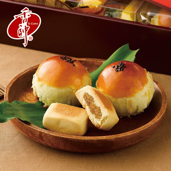 【香帥蛋糕】經典蛋黃酥6入&傳統鳳梨酥6入｜預購$450不含運｜★中秋伴手禮9/15開始出貨★