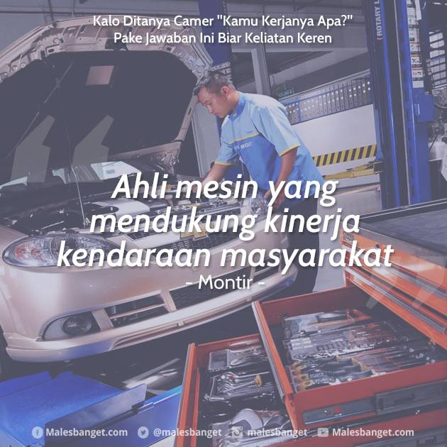 Biar Keliatan Keren di Depan Camer, Pake Jawaban Ini Kalo Kamu Ditanya 'Kerjanya Apa?'