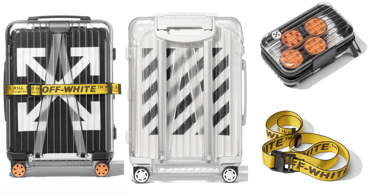 Rimowa X OFF-WHITE 再度回歸！年度第二波聯名旅行箱10月搶手開賣