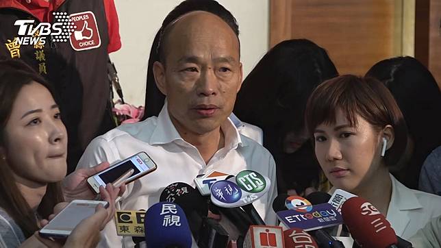 國民黨總統參選人、高雄市長韓國瑜。圖／TVBS