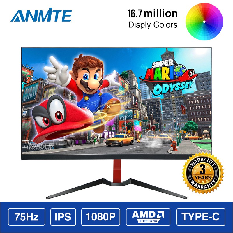 280 cd/m²防撕裂技術：AMD FreeSync™色域：100% sRGB該顯示器有2種款式（2個SKU）可選：1. 27“1920x1080 FHD高清 75HZ 輸入信號接口：DC12V+V