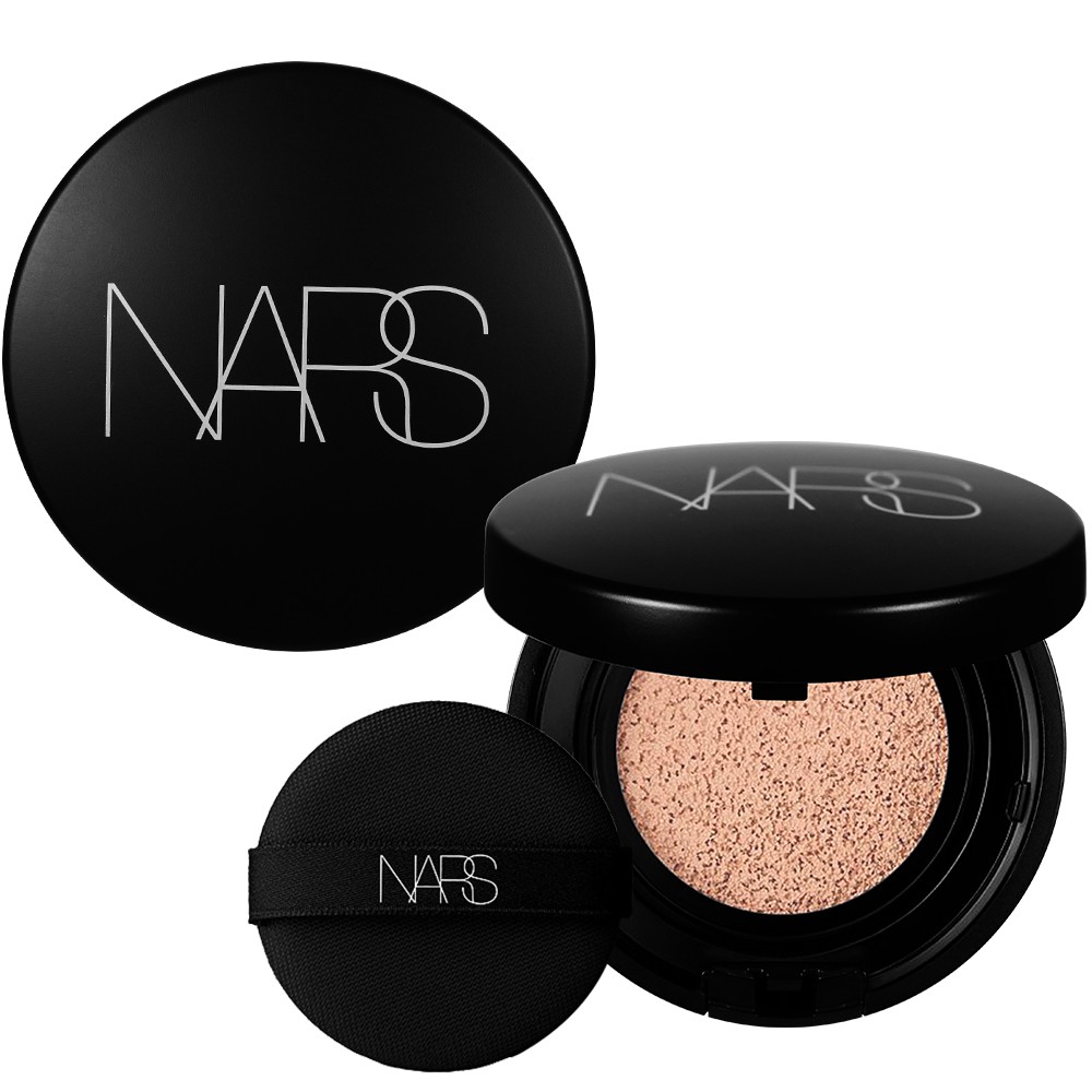 商品名稱：NARS 裸光奇肌氣墊粉餅(蕊)SPF23/PA++(NAMSAN)(12g)+裸光奇肌氣墊粉盒規格/容量：1. NARS 裸光奇肌氣墊粉餅(蕊)SPF23/PA++(NAMSAN)(12g