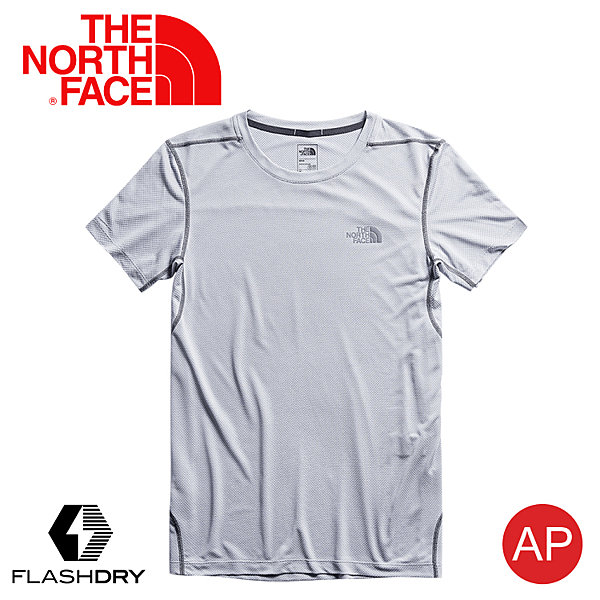 ●FlashDry吸濕排汗面料 ●衣領處附彈力壓條與掛衣環 ●繃縫處理技術減少肌膚摩擦