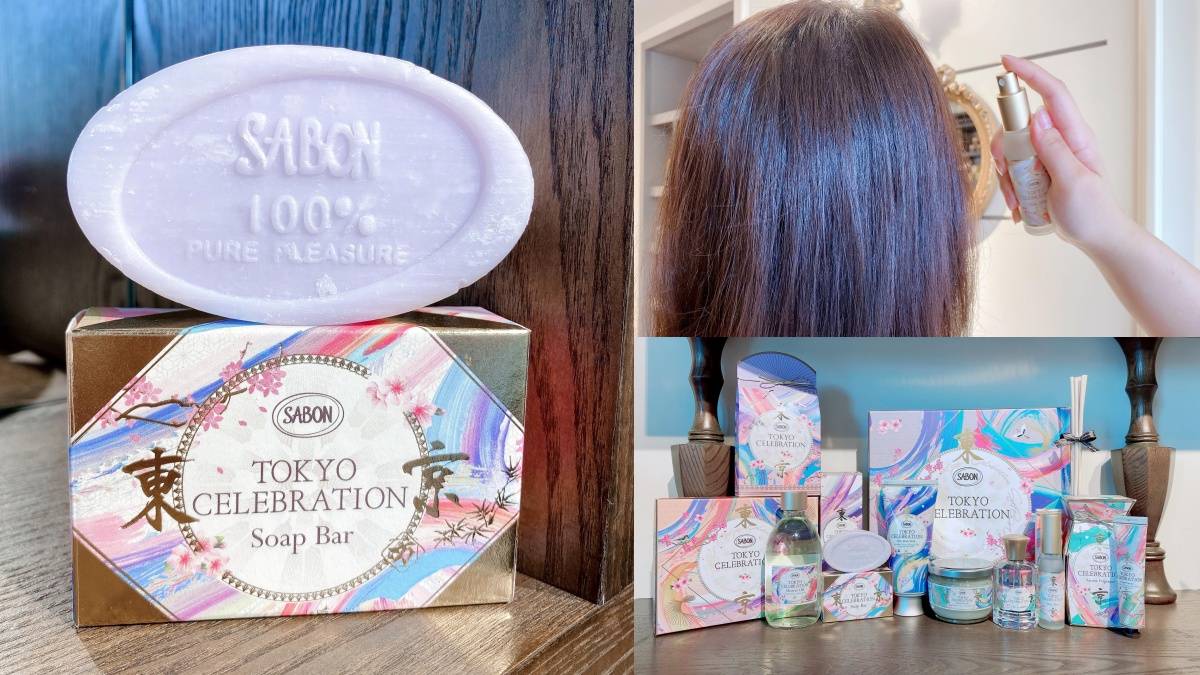 首度推出髮香噴霧！SABON 全新東京限定「晶透夢境系列」聯手日本當代