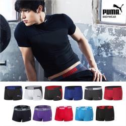 ◎|◎|◎主商品:PUMA男內褲*11件‧尺寸：S‧顏色：拼接款:黑藍、黑紅、白灰、藍、深灰、紅素色款:黑灰、紫、紅、藍、黑紅‧材質：95%聚酯纖維、5%聚氨酯纖維‧產地：越南/韓國‧建議尺寸(吋)S