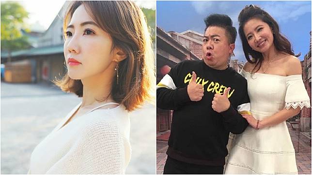 董至成婚變意外讓謝忻扯進風波。(圖／翻攝自董至成、謝忻臉書) 