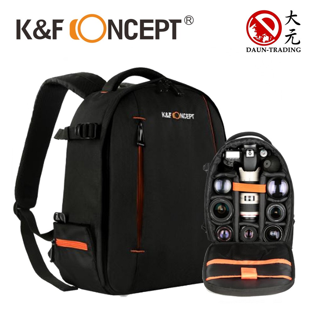 K&F Concept 多功能 小型單反相機背包 戶外旅行 攝影 後背包 KF13.036【免運】