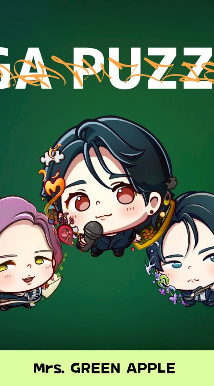 ミセスグリーンアップルのゲームやってる人あつまれー.ᐟ.ᐟ（MGApuzzle）