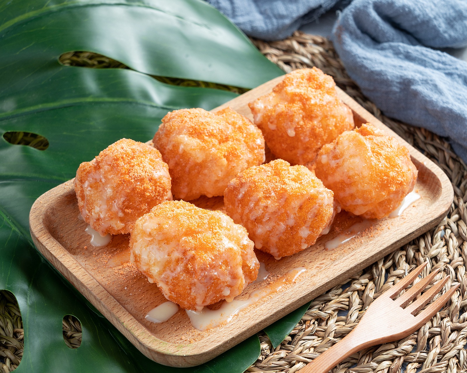 沙鹿麻糬燒/地瓜球