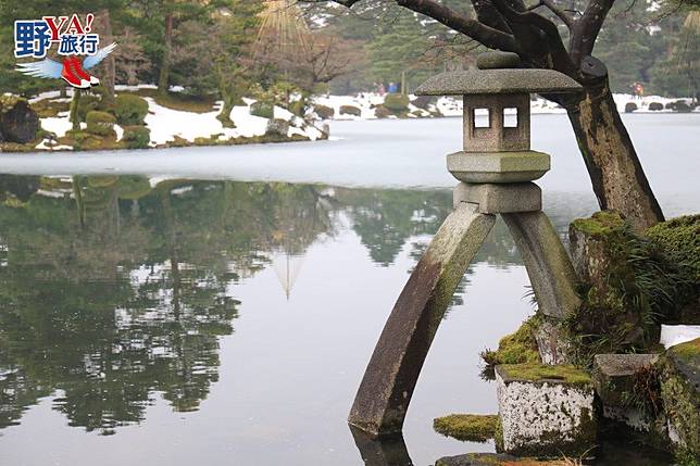 賞金澤兼六園雪景品嚐超浮誇金箔冰淇淋 野旅行 Line Today