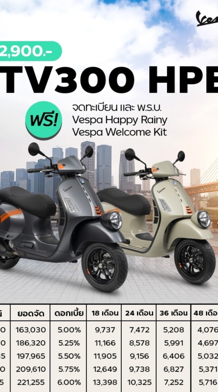 Vespa Bangkok ซื้อ ขายเวสป้า