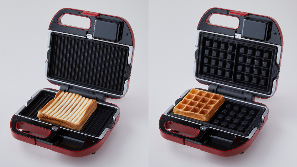 Vitantonio 推出全新「百變粉紅鬆餅機」，在家烘焙好簡單！