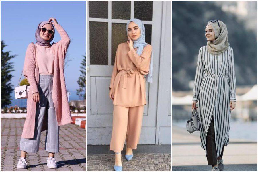 10 Ootd Hijab Untuk Tubuh Mungil Agar Terlihat Tinggi Dan Elegan Womantalk Com Line Today