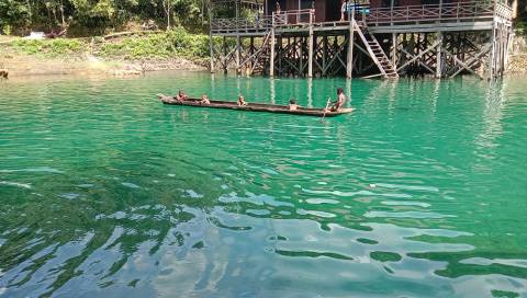 Melihat Keindahan Wisata Danau Uter di Kabupaten Maybrat, Papua Barat (3)