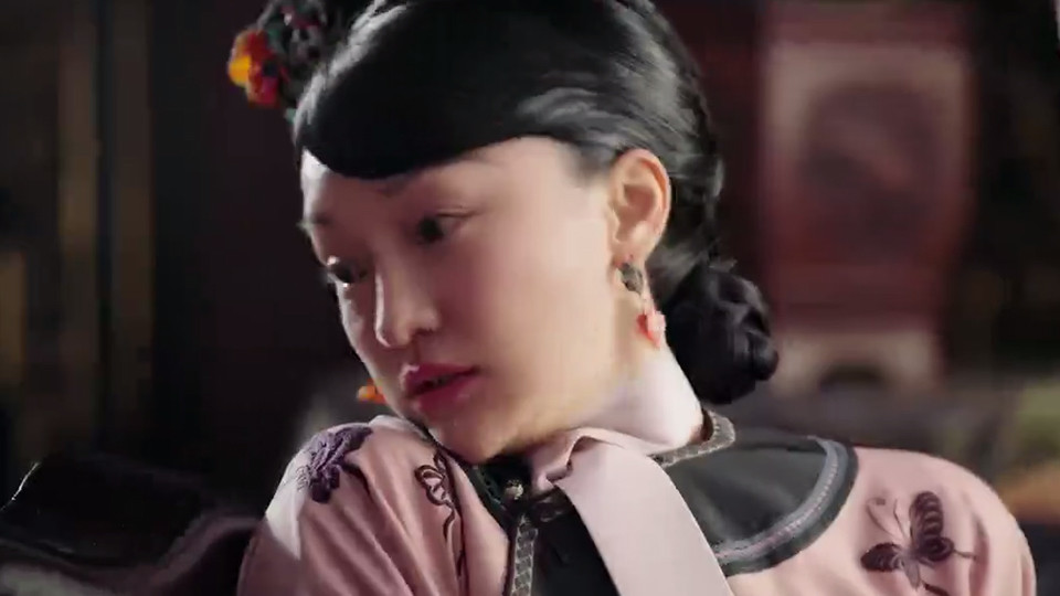 《如懿傳》扇耳光名場面3：白蕊姬暴怒扇如懿耳光