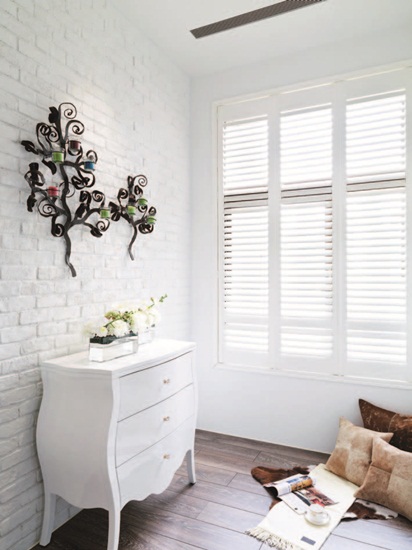 歐風古典、佈置、拱門、線板、壁爐、木百葉窗