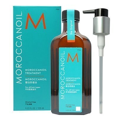 商品名稱 MOROCCAN OIL 摩洛哥優油 容量、價格 125ML// $1230 說明 商品外盒有除碼不介意在下標喔~ 因藥妝管制，依衛生署的法規規定， 賣場說明不能刊登任何有關商品成分、 用途