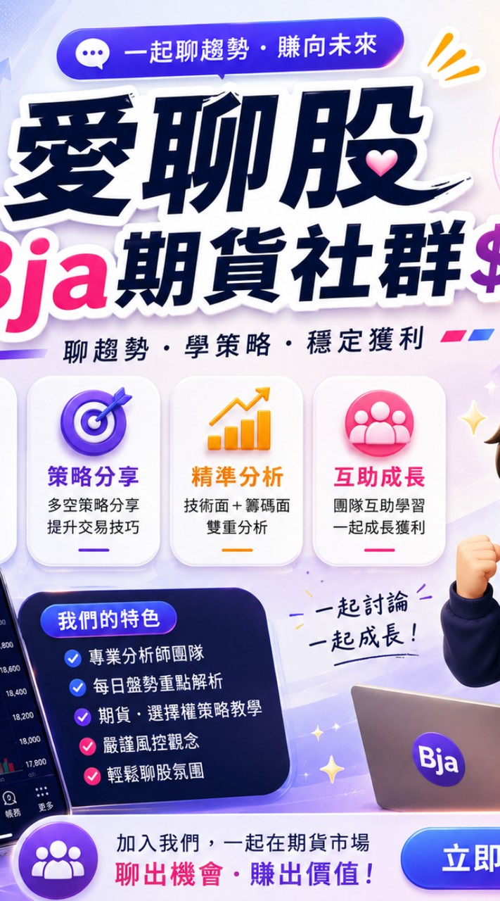 愛聊股 $Bja期貨社群$