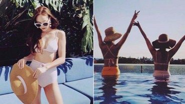 噴火啦！潔西卡與 Irene Kim同遊夏威夷「比基尼」大解放！