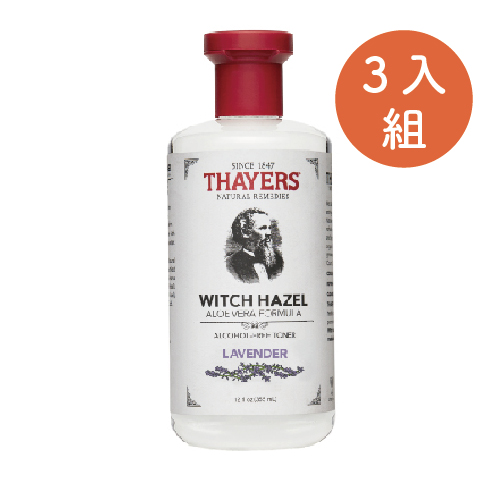 [預購！] Thayers 金縷梅化妝水-薰衣草355ml(3入組)