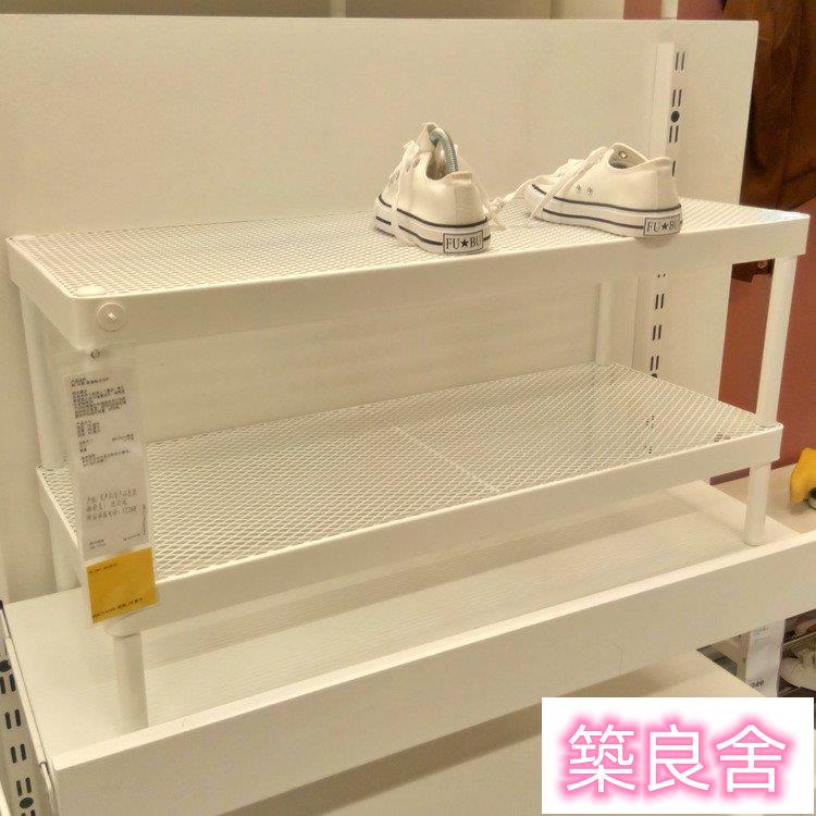 宜家馬凱帕 鞋架長凳鞋櫃金屬白色包郵IKEA正品 翻斗鞋柜 鞋柜 鞋架鞋櫃 鞋架 收納櫃 超薄鞋櫃 翻斗鞋櫃 A-6