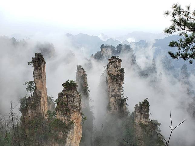 大陸景點 張家界 壯觀山水畫 走入阿凡達拍攝場景 Cako Line Today