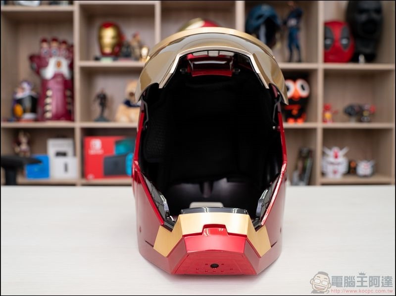 鋼鐵人 Iron Man Mark VII 頭盔開箱 - 04