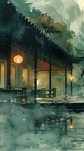 夜辭茶館