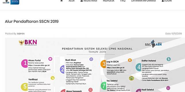 Update Cpns 2019 10 Instansi Paling Banyak Pelamar