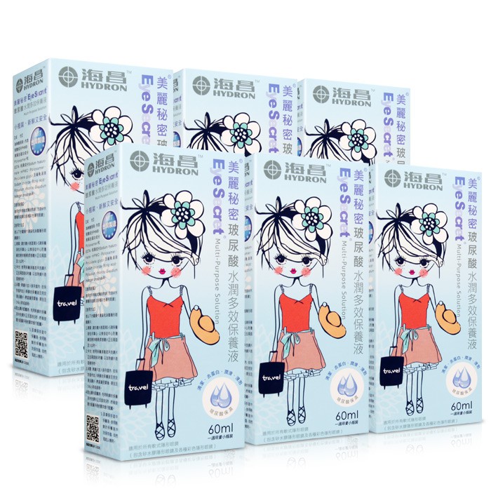 商品規格海昌 美麗秘密玻尿酸水潤多效保養液 60ml X6優惠期間360ml 效期2020.02.14/02.12/05.21 只限三天下單規格:60ml*6=360ml商品簡述:適用於所有軟式隱形眼
