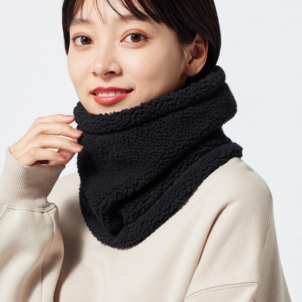 網路獨家-男女適用-HEATPADDED毛絨脖圍+X
