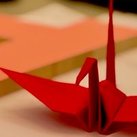ORIGAMIモニュメント(上三川町)