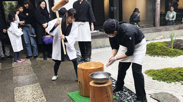 現場直擊！一月來日本體驗文化就是來參加日本搗麻糬大會！