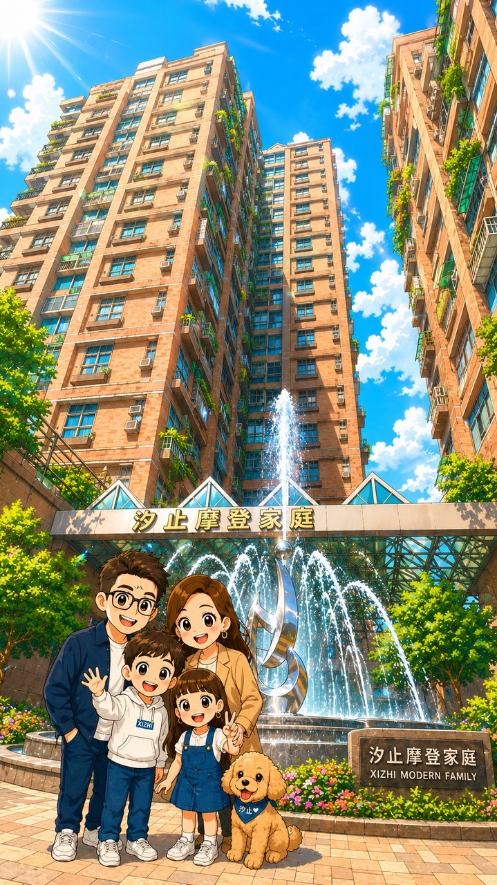汐止「摩登家庭」社區